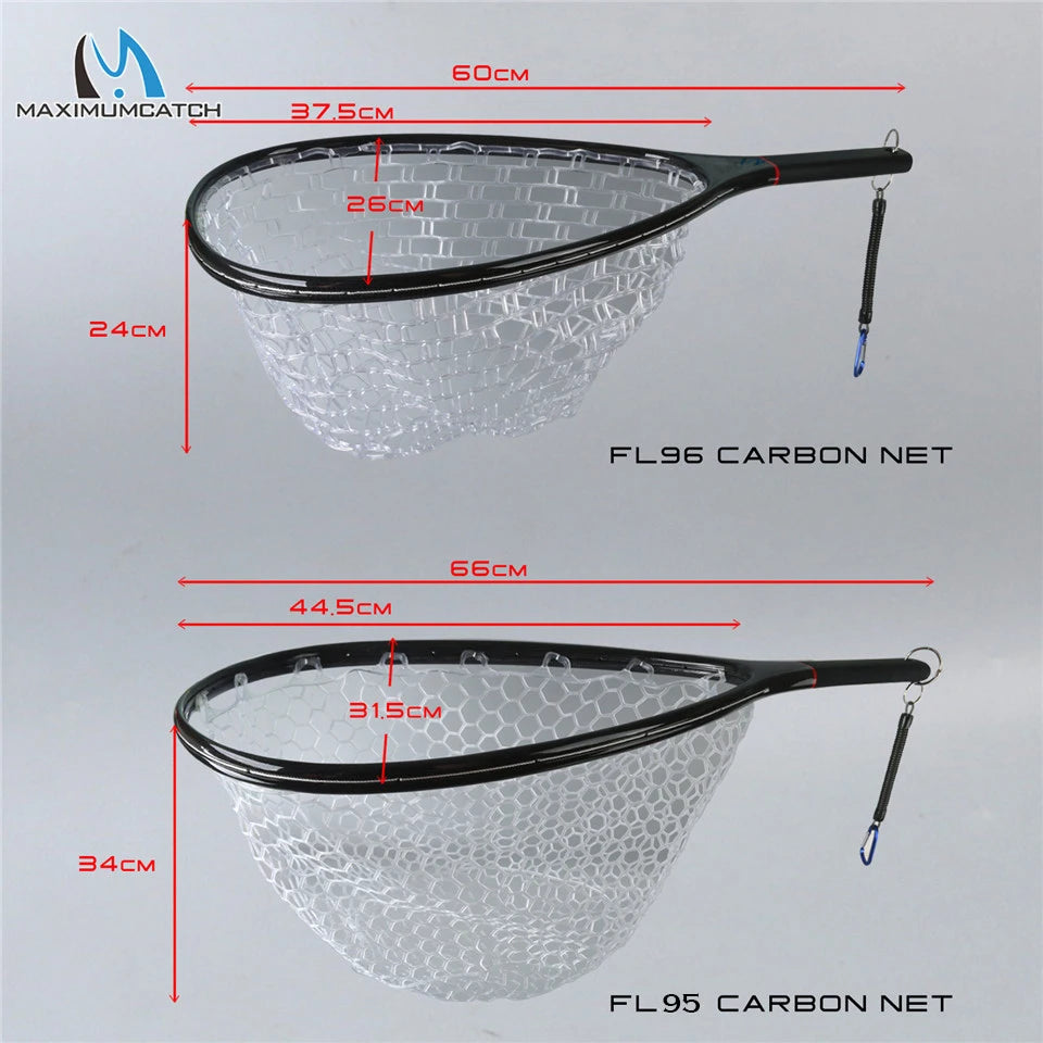 Fly Fishing Landing Net Carbon Fiber