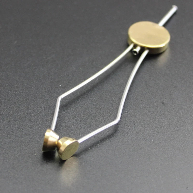 2optional Styles Fly Tying Bobbin Holder With Arc Mouth or Black Ceramic Tip Tapered Feet Bullet Bobbin Tying Tools