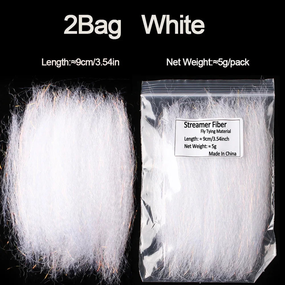Flash Streamer Fiber Synthetic Fiber Fly Tying Material