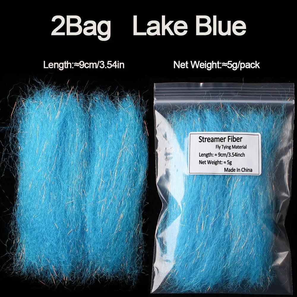 Flash Streamer Fiber Synthetic Fiber Fly Tying Material