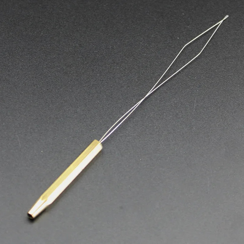 2optional Styles Fly Tying Bobbin Holder With Arc Mouth or Black Ceramic Tip Tapered Feet Bullet Bobbin Tying Tools