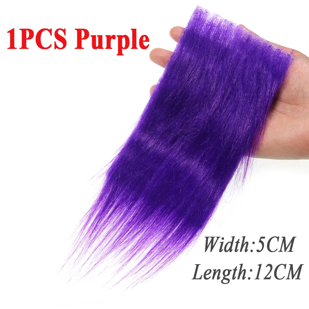 Soft Synthetic Fiber Grizzled Craft Fur Fly Tying Materials