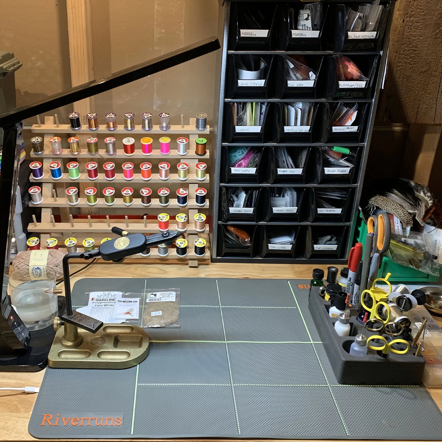 Fly Tying Secure Bead Pad