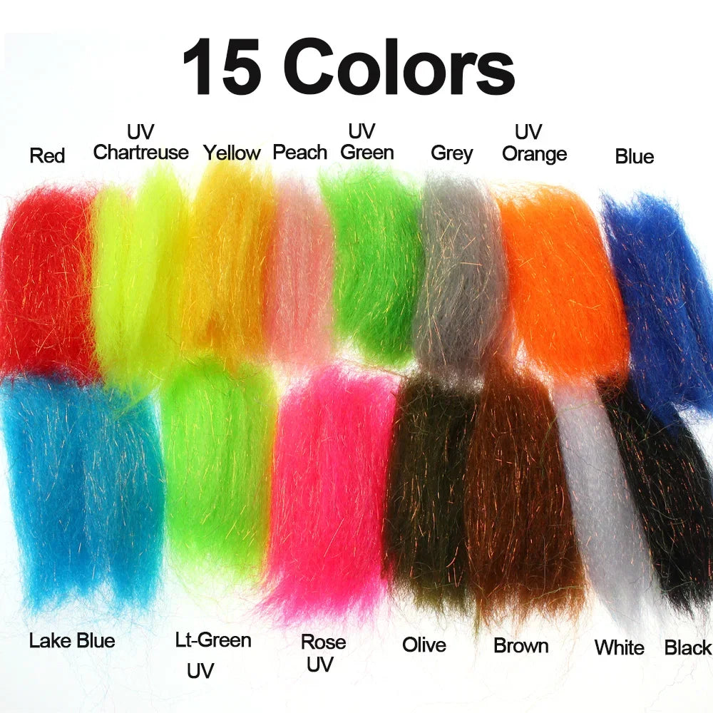 Flash Streamer Fiber Synthetic Fiber Fly Tying Material