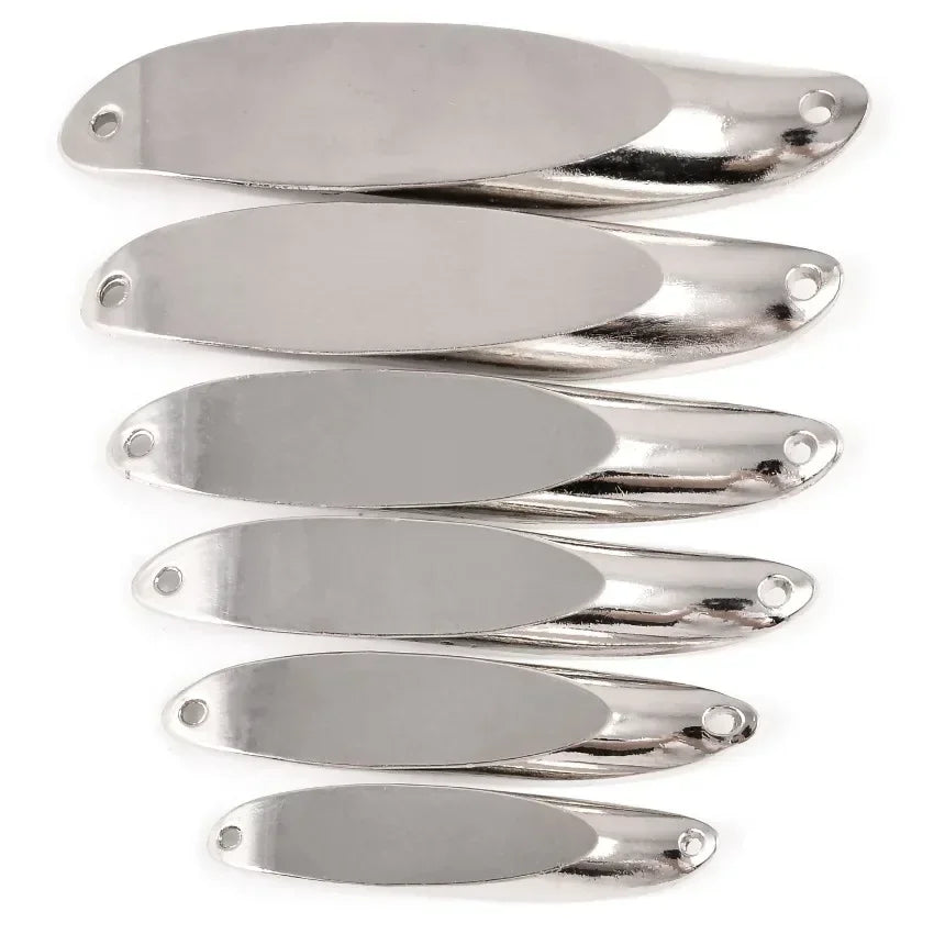 1PC Spinner Spoon Metal Lures 5g 10g 15g 20g 25g 30g 40g 60g 90g Treble Hook Artificial Bait for Bass Trout Pesca Fishing Tackle