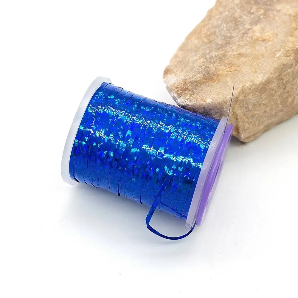 Holographic Flat Tinsel 1mm Fly Tying Materials