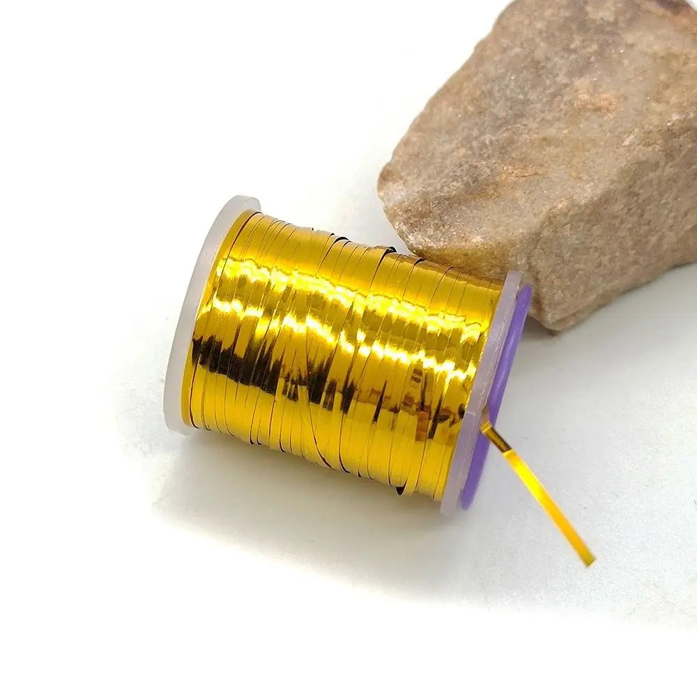Holographic Flat Tinsel 1mm Fly Tying Materials