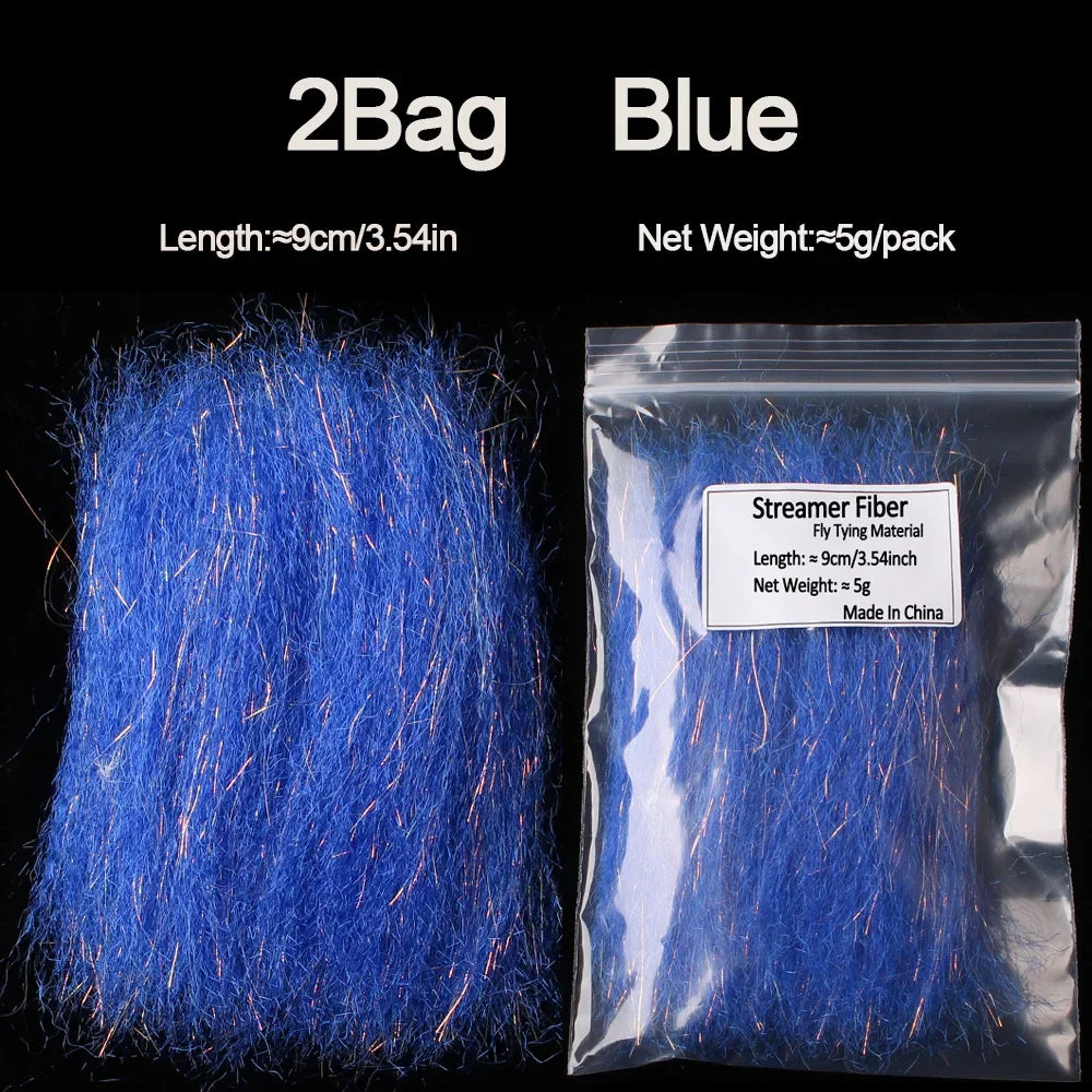 Flash Streamer Fiber Synthetic Fiber Fly Tying Material