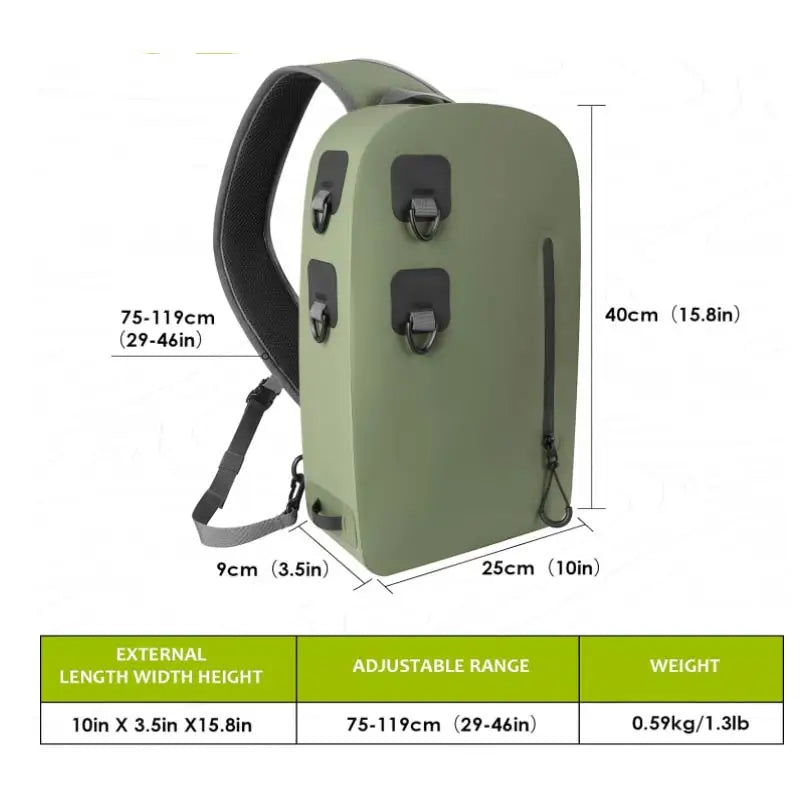 Fly Sling Tackle Storage Bag Dry
