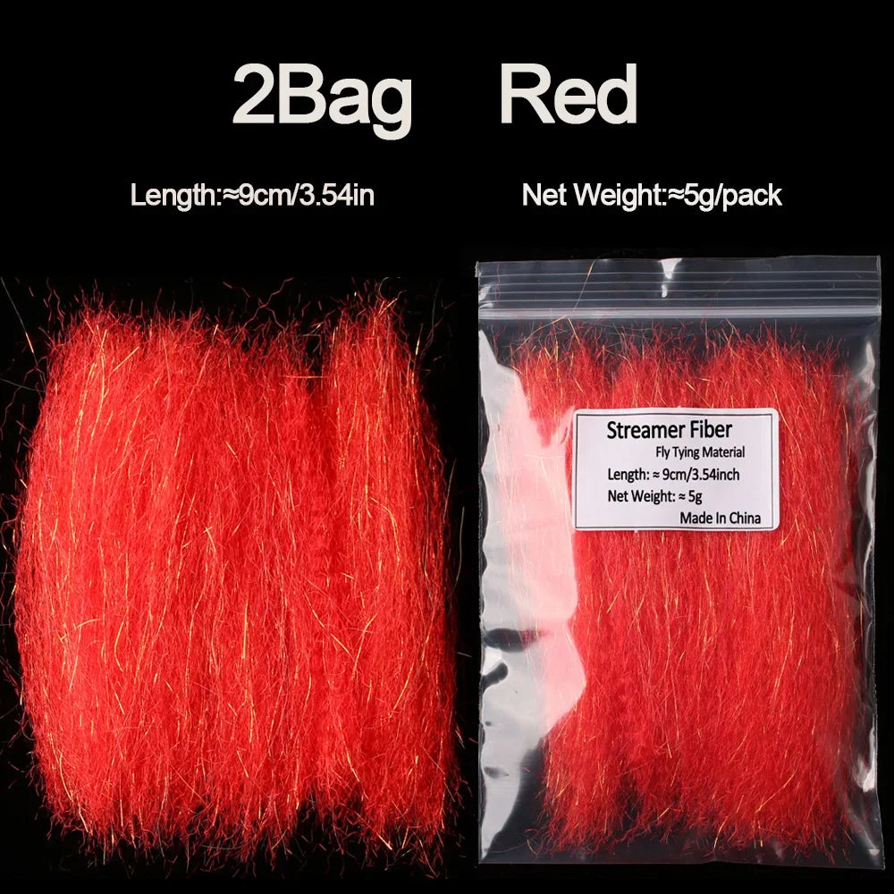Flash Streamer Fiber Synthetic Fiber Fly Tying Material
