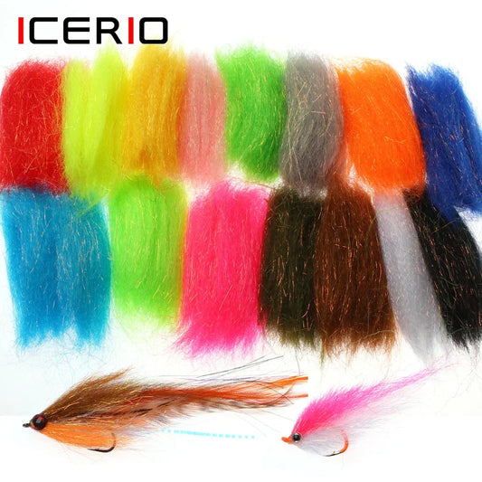 Flash Streamer Fiber Synthetic Fiber Fly Tying Material